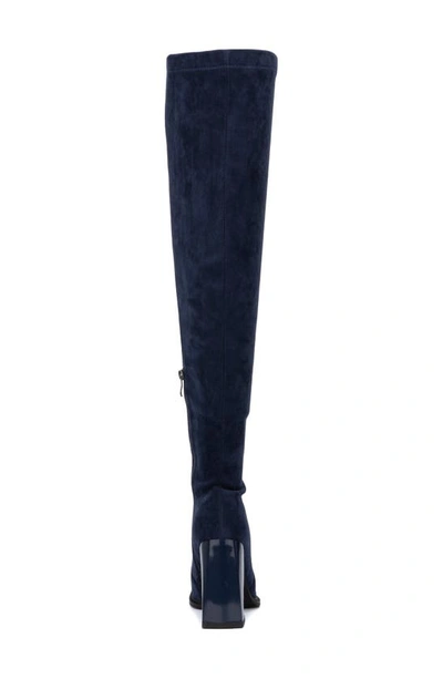 Torgeis Sasha Over-the-knee Boot In Navy