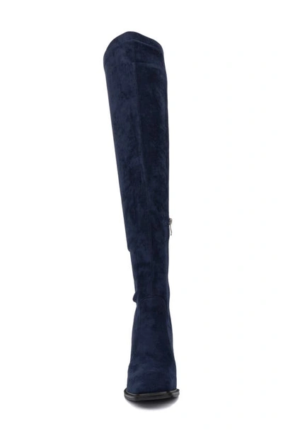 Torgeis Sasha Over-the-knee Boot In Navy