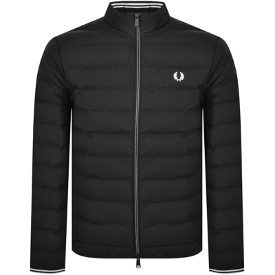 Shop Fred Perry Insulated Jacket Black