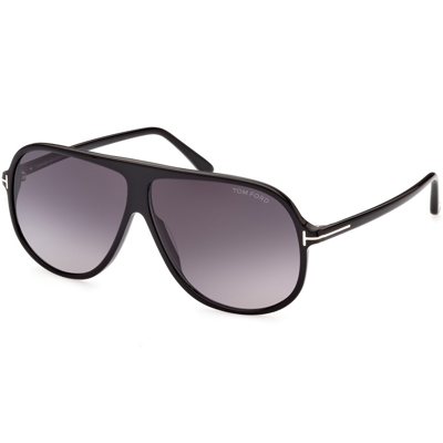 Shop Tom Ford Spencer Sunglasses Black