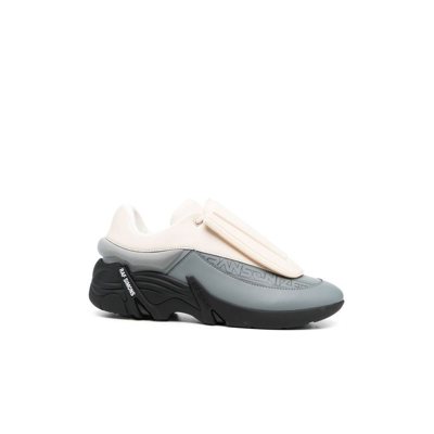 Shop Raf Simons Neutral Antei Low-top Sneakers In Neutrals
