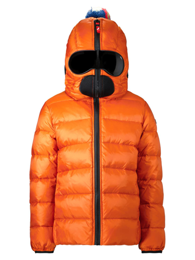 Shop Ai Riders On The Storm Kids Orange Down Jacket For Boys