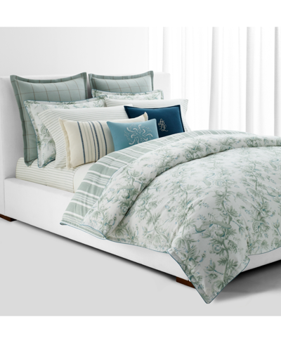 Shop Lauren Ralph Lauren Julianne Toile Comforter Set, King Bedding In Multi