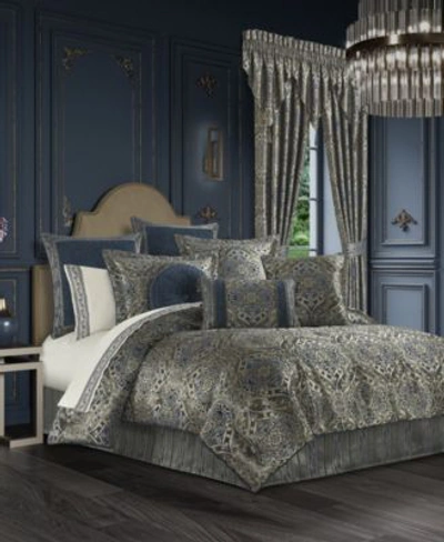 Shop J Queen New York Weston Comforter Sets In Blue