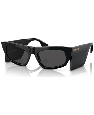Shop Burberry Women's Palmer Sunglasses, Be438555-x In Black