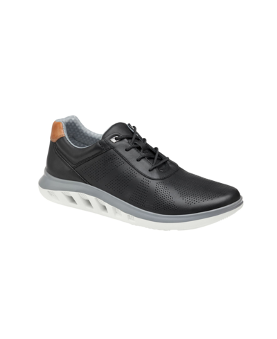 Shop Johnston & Murphy Men's Activate U-throat Shoes In Black