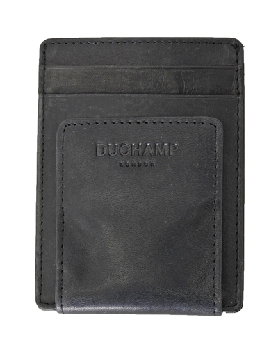 Shop Duchamp London Men's Front Pocket With Magnetic Money Clip Wallet In Navy