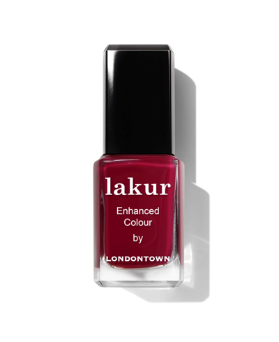 Londontown Lakur Enhanced Color Nail Polish, 0.4 Oz. In Dragon Fruit