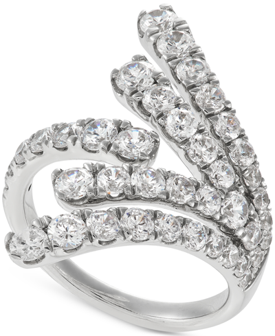 Shop Grown With Love Lab Grown Diamond Statement Ring (2 Ct. T.w.) In 14k White Gold