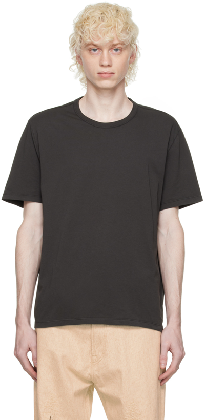 Shop Our Legacy Gray New Box T-shirt In Tarmac Clean Jersey