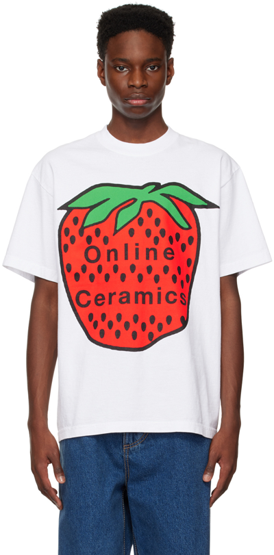 White Strawberry T-shirt