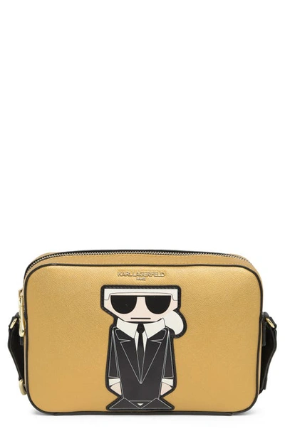 Maybelle Crossbody Bag In Gold