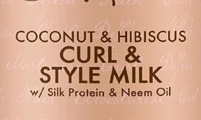Shea Moisture Coconut & Hibiscus Curl & Style Milk
