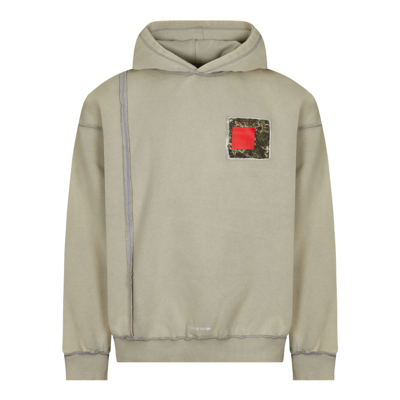 Shop A-cold-wall* Relaxed Cubist Hoodie In Grey