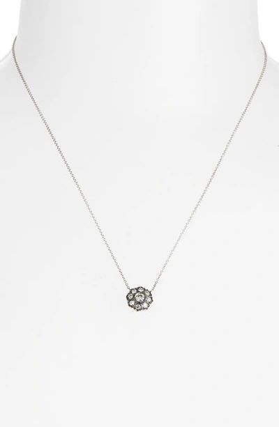 Shop Sethi Couture Ivy Diamond Pendant Necklace In White Gold