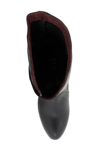 Shop Bueno Camille Asymmetric Boot In Black