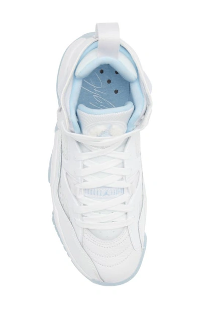 Shop Nike Jumpman Two Trey Basketball Sneaker In White/ Ice Blue