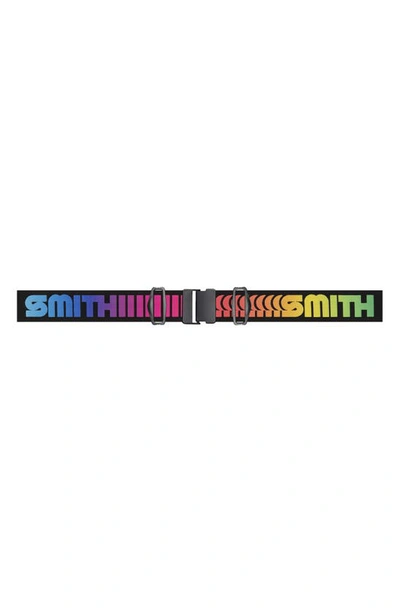 Shop Smith Squad Mag™ 170mm Chromapop™ Low Bridge Snow Goggles In Artist / Draplin / Violet
