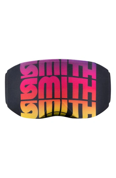 Shop Smith Squad Mag™ 170mm Chromapop™ Low Bridge Snow Goggles In Artist / Draplin / Violet