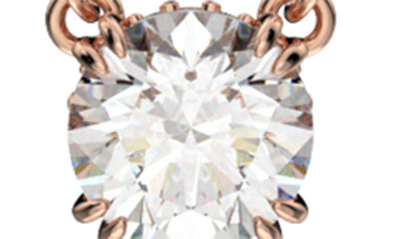 Shop Swarovski Constella Crystal Pendant Necklace In Rose Gold