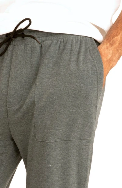 Shop Threads 4 Thought Pierce Patch Pocket French Terry Joggers In Gunmetal