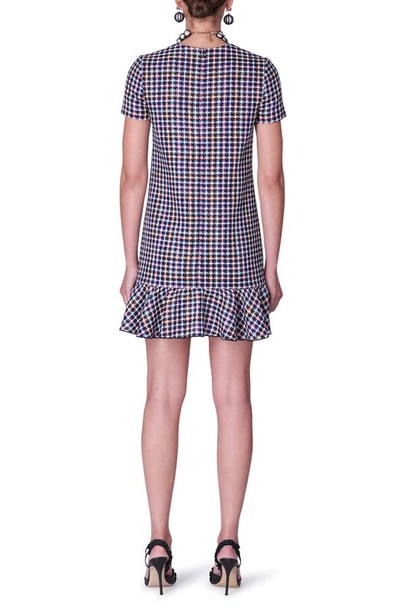 Shop Carolina Herrera Tweed Shift Dress In Multi-color