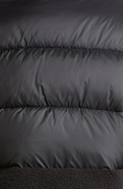 Shop Columbia Leadbetter Point™ High Pile Fleece Hybrid Jacket In Black