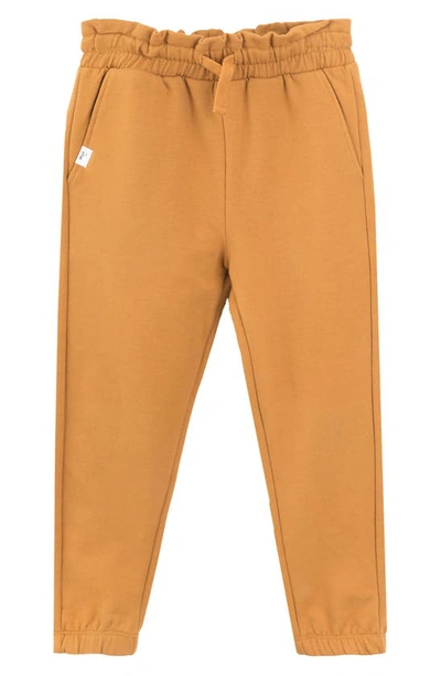 Shop Miles The Label Kids' Paperbag Sweatpants In 204 Gold