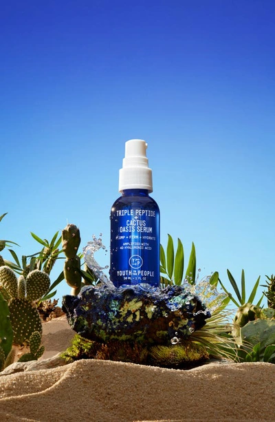 Shop Youth To The People Triple Peptide & Cactus Oasis Serum