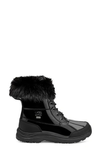 Shop Ugg Adirondack Iii Patent Waterproof Boot In Black