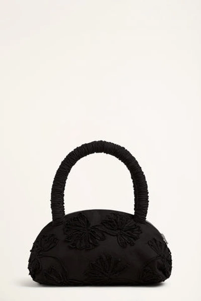 Shop Merlette Lune Mini Soutache Bag In Black
