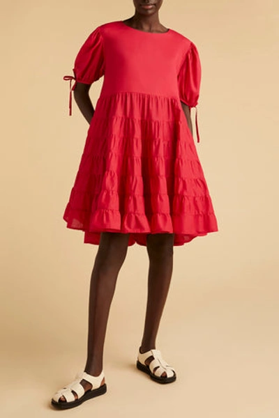 Shop Merlette Sering Dress In Berry