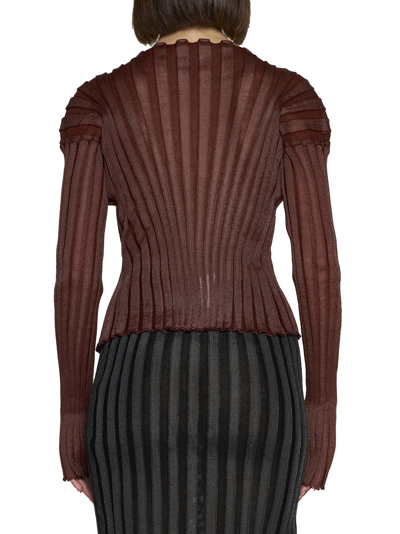 Shop A. Roege Hove Cardigan In Chestnut