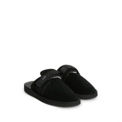 Shop Suicoke Zavo Sandals In Black