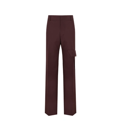 Shop Alyx Pantalon Droit In Violet