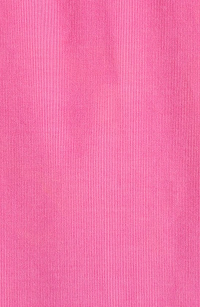 Shop Xirena Wylan Cotton Corduroy Button-up Shirt In Pink Peony