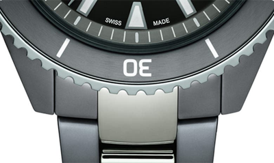 Shop Rado Captain Cook Diver High Tech Ceramic Automatic Bracelet Watch, 43mm In Grey