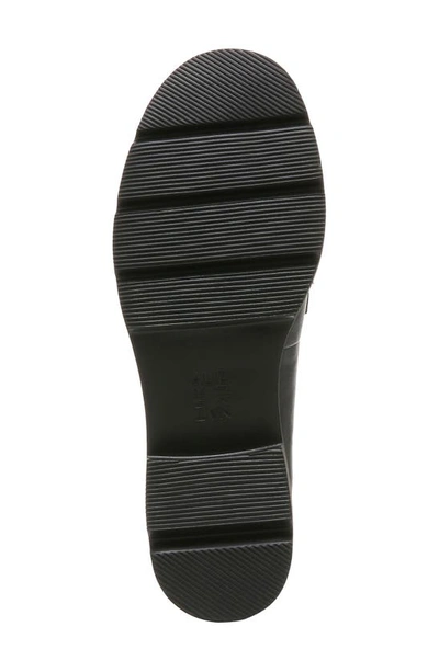 Naturalizer Desi Lug Sole Loafers In Black Leather