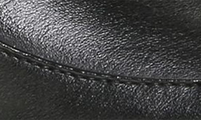 Shop Naturalizer Desi Lug Sole Loafer In Black Leather