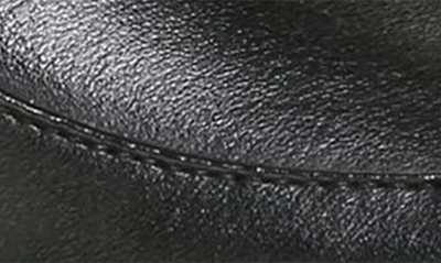 Naturalizer Desi Lug Sole Loafers In Black Leather