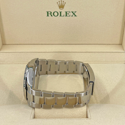 Pre-owned Rolex Datejust 41, Blue Dial, Oyster, Ref 126334-0001, Unworn Complete 2023