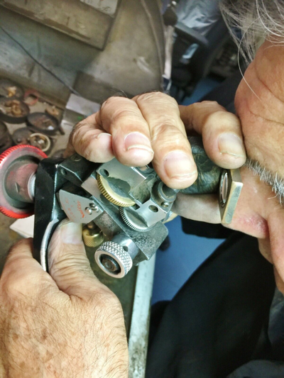 Pre-owned Kgm Diamonds Diamond 0.03 Ct Carrie Name Pendant Necklace White Gold Personalize Customize In White/colorless