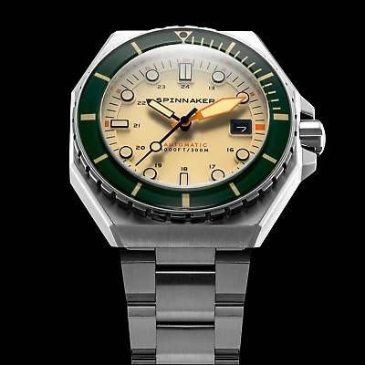 Pre-owned Spinnaker Dumas Automatic Sahara Ss