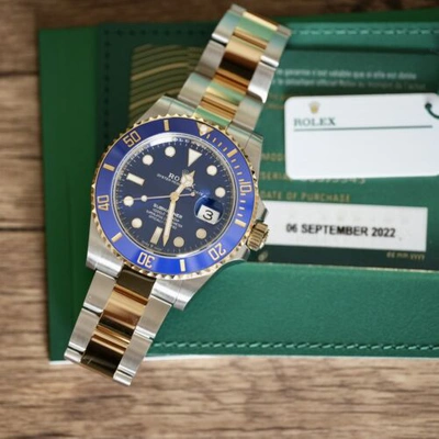 Pre-owned Rolex Submariner Blue Men's Watch - 126613lb 2022