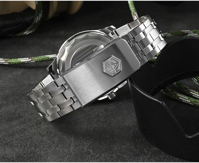 Pre-owned San Martin Men Luxury Watch Diver Luminous Automatic Mechanical Wristwatch 20atm