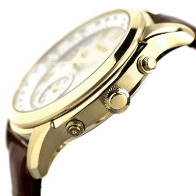 Pre-owned Seiko Brightz Saga312 Solar Radio Controlled World Time Titanium Case Men Watch