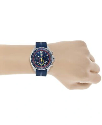 Pre-owned Tag Heuer Formula 1 Quartz Chronograph X Red Men's Watch Caz101al.ft8052
