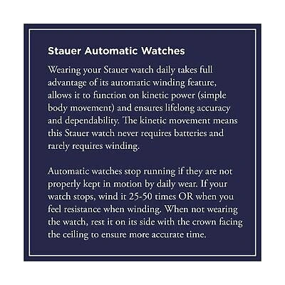 Pre-owned Stauer 1930 Dashtronic Watch – Automatic Watches For Men – Cotswold Genuine M...