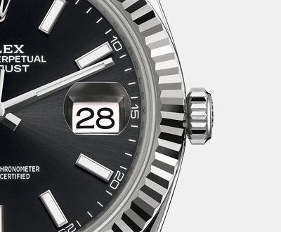 Pre-owned Rolex Datejust 41 Black Dial Oyster 126334-0017 Unworn Complete 2023