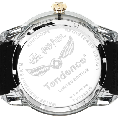 Pre-owned Tendence Harry Potter Collection Men's Black Quartz Ref. Ty023015 Watch Brand